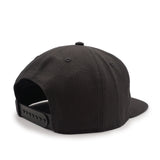 Black cap on a white background