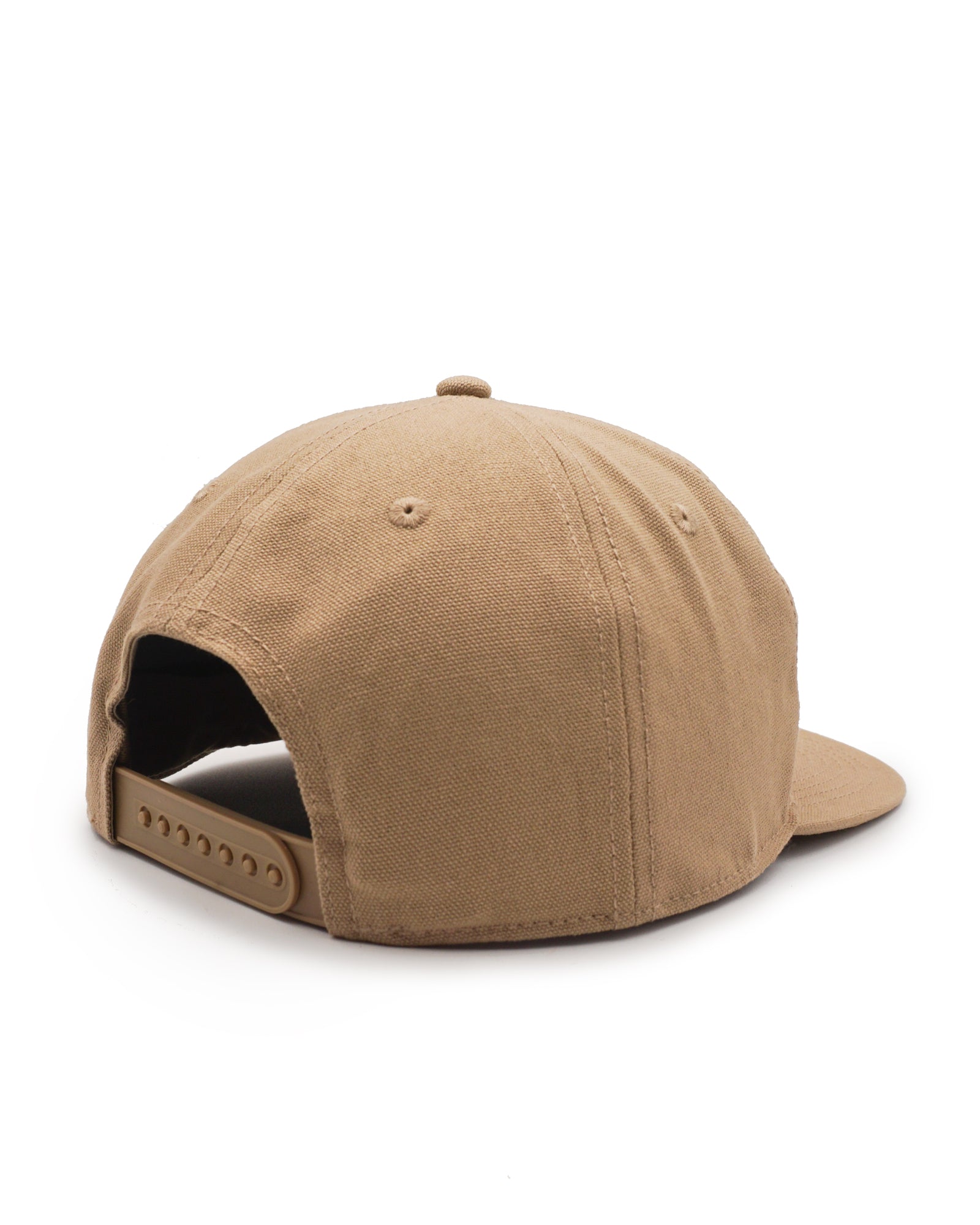 Brown baseball cap on a white background