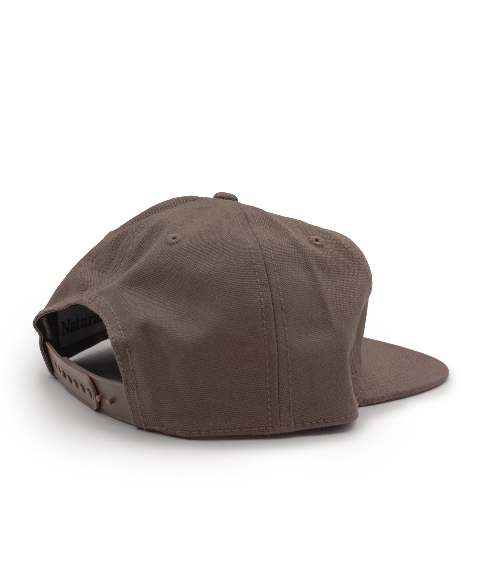 Brown baseball cap on a white background