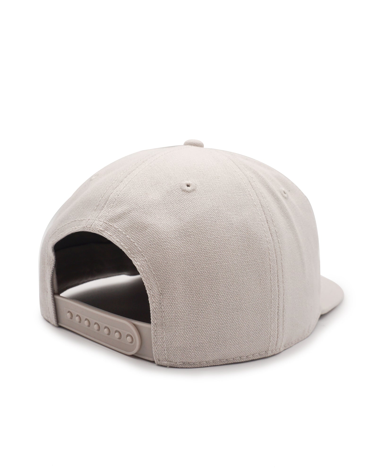 Beige cap on a white background