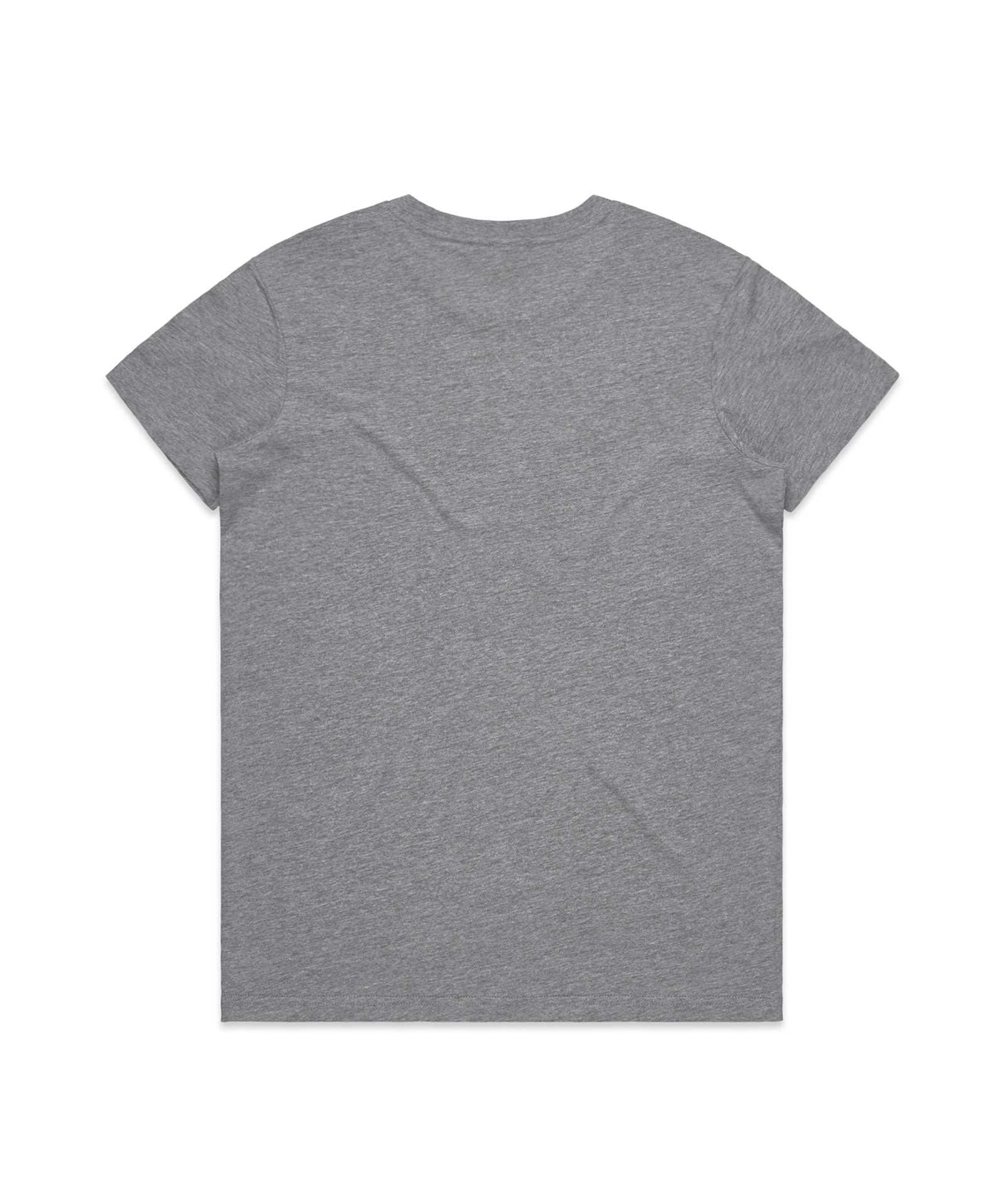 Gray t-shirt on a white background