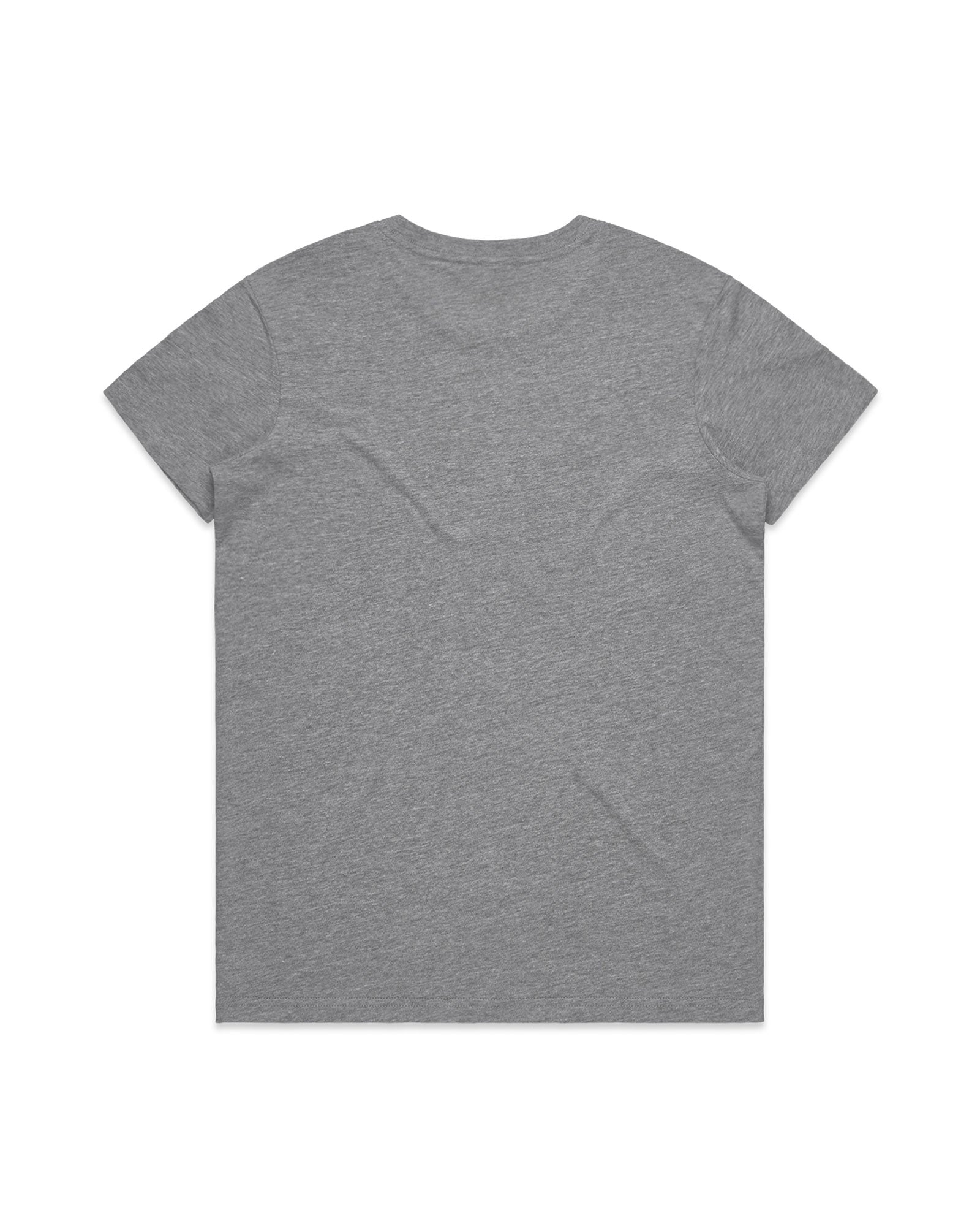 Gray t-shirt on a white background