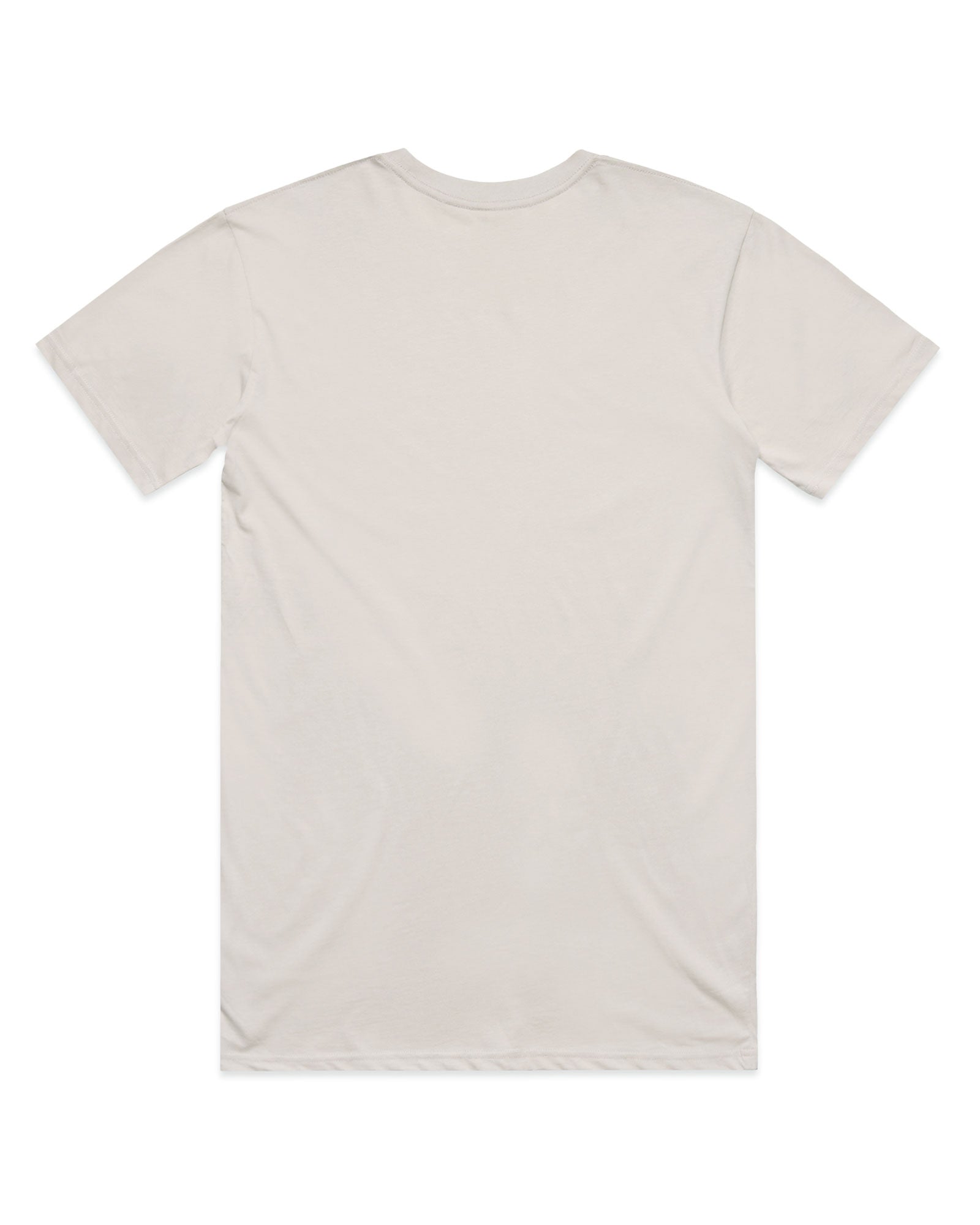 Beige t-shirt on a white background