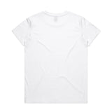White t-shirt on a white background